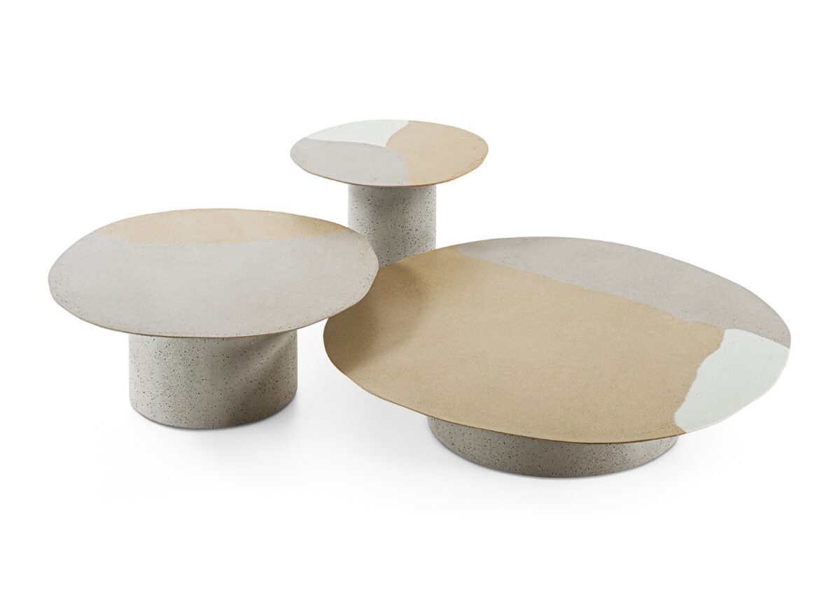 GallottiRadice Re verre coffee table Lunaire STILL LIFE 01
