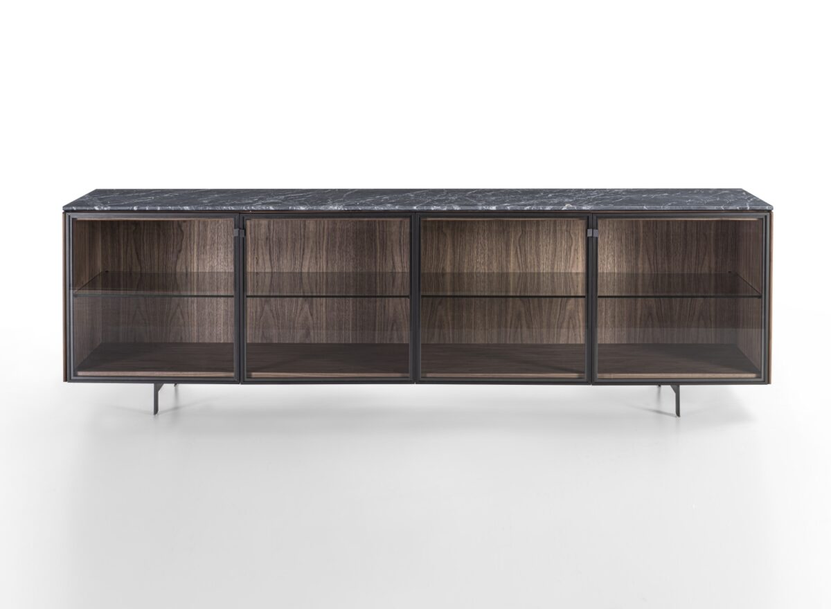 Porada Matics 4 Glass Fronts Sideboard STILL LIFE 02