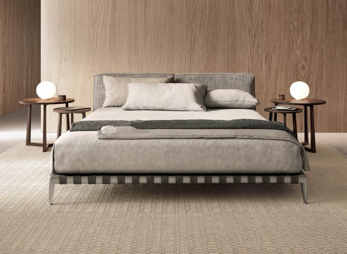 Flexform Gregory Bed LIFESTYLE 01