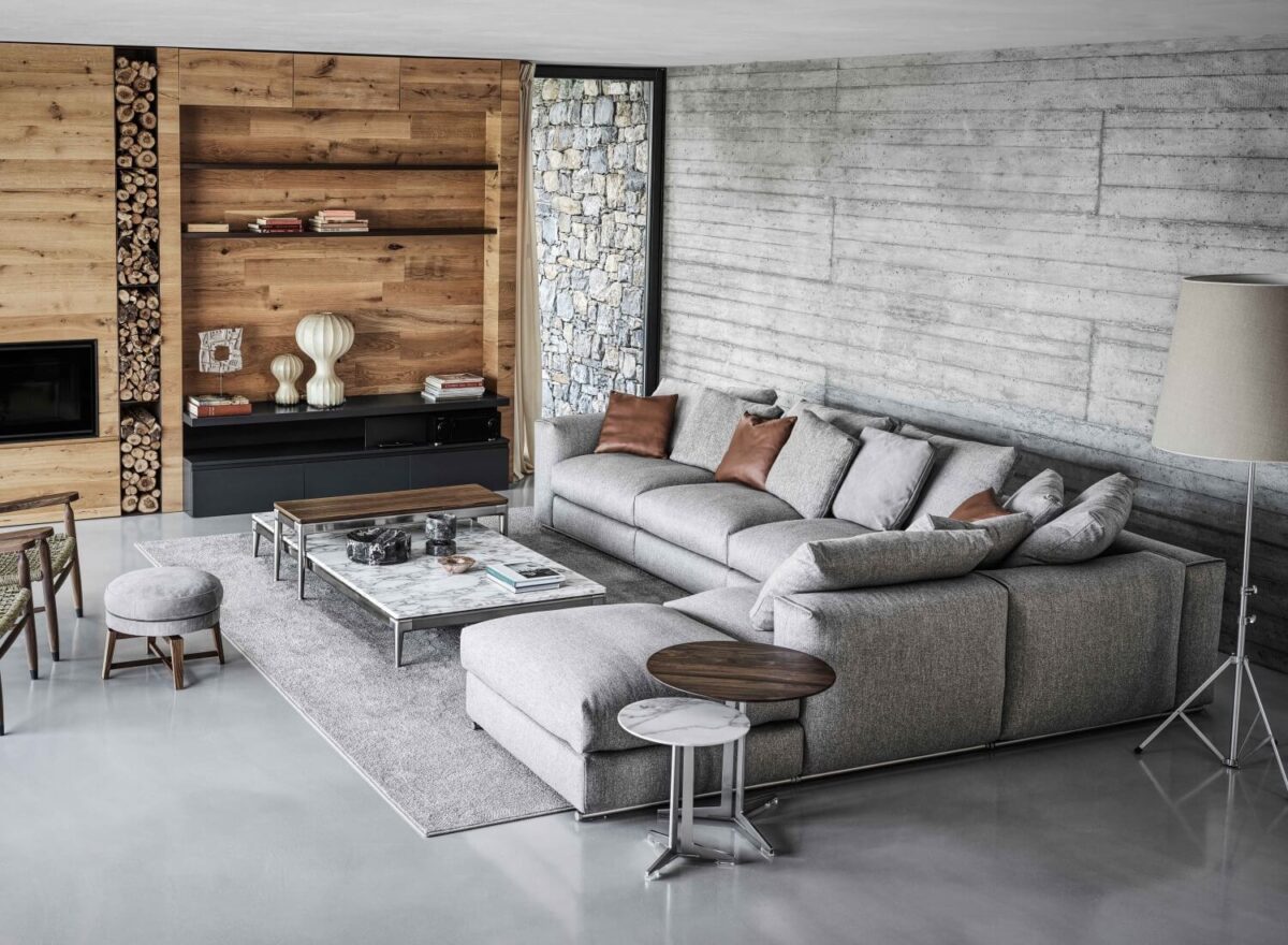 Flexform Asolo Modular Sofa LIFESTYLE 02