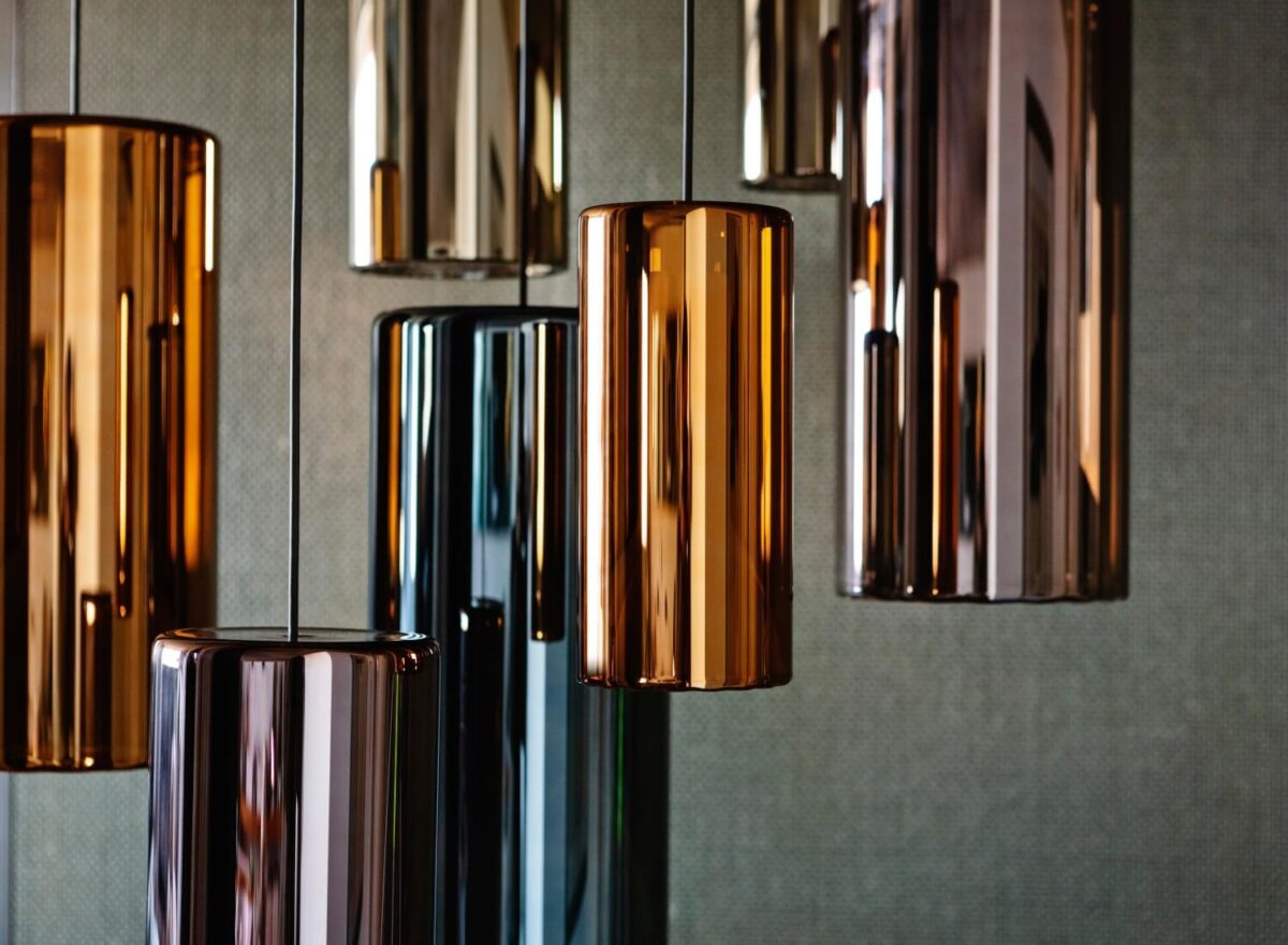 Penta Lit Chandelier 03