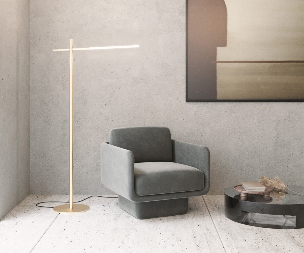 Contardi Bianca Liseuse Floor Lamp LIFESTYLE 01