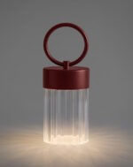 Contardi Claretta Table Lamp STILL LIFE 01Dark red