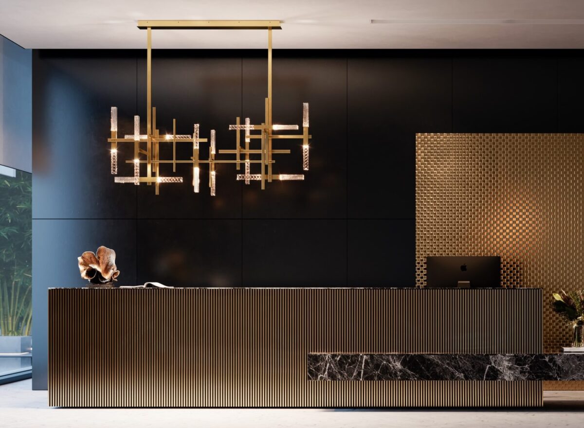 Contardi Mikado so double Chandelier LIFESTYLE 01