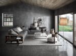 Flexform Groundpiece Sofa LIFESTYLE 001