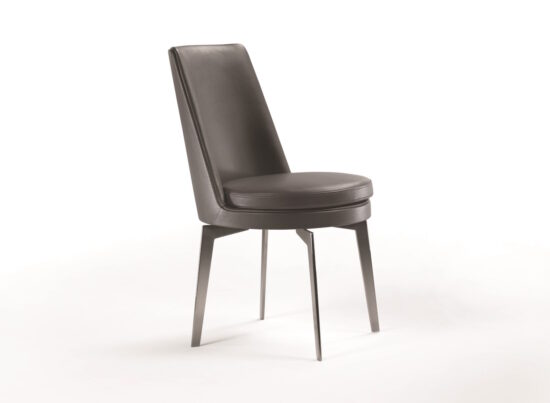 Flexform Feel Good High Back Dining Chair Metal Legs STILL LIFE 01