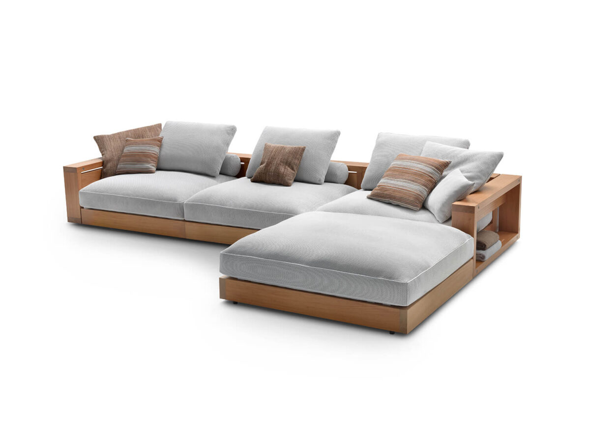 Flexform Hamptons Outdoor Sofa Modular 01 STILL LIFE 01