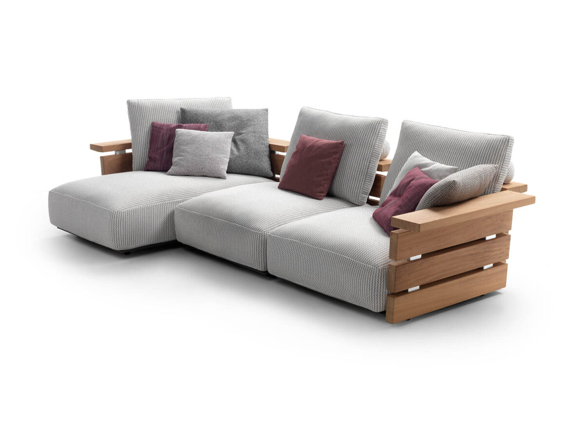 Flexform Ontario Outdoor Sofa Modular 01 STILL LIFE 01