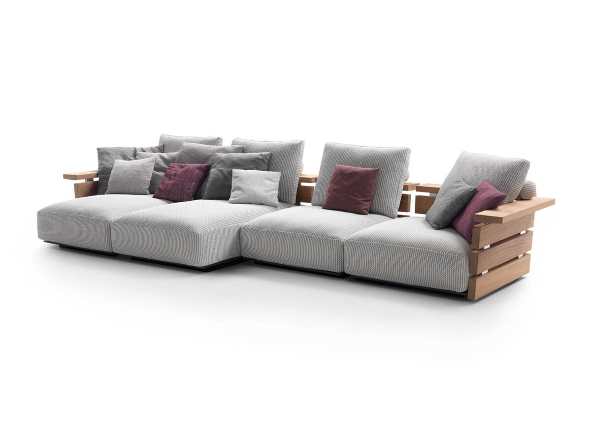 Flexform Ontario Outdoor Sofa Modular 02 STILL LIFE 01