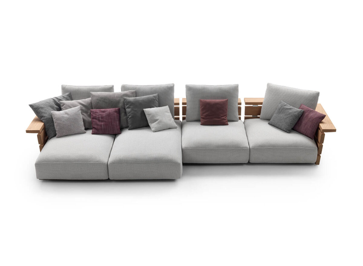 Flexform Ontario Outdoor Sofa Modular 02 STILL LIFE 02