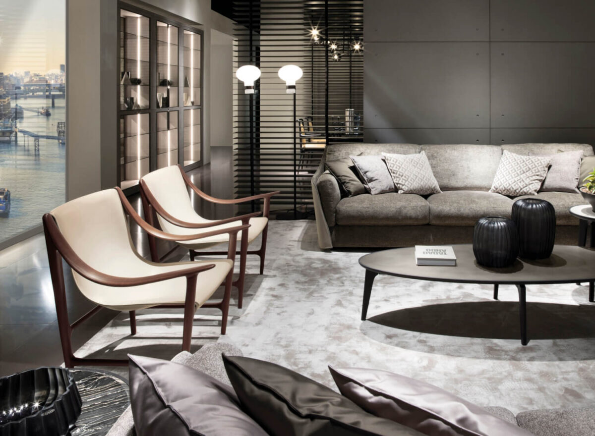Giorgetti Swing Armchair LIFESTYLE 01