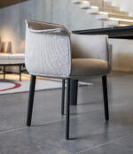 Poltrona Frau Archibald Armchair Metal Legs LIFESTYLE 001