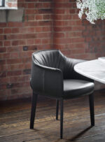Poltrona Frau Archibald Dining Armchair LIFESTYLE 001