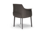 Poltrona Frau Archibald Large Dining Chair Metal Leg STILL LIFE 003