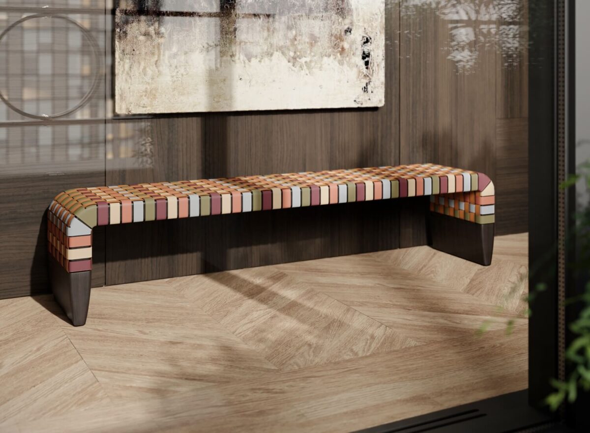 Poltrona Frau Brera Bench 90th Anniversary Edition LIFESTYLE 001
