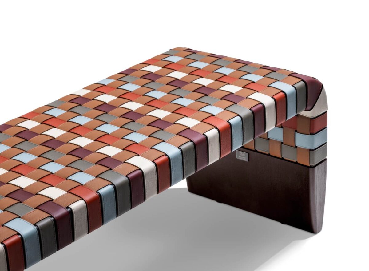 Poltrona Frau Brera Bench 90th Anniversary Edition STILL LIFE 002
