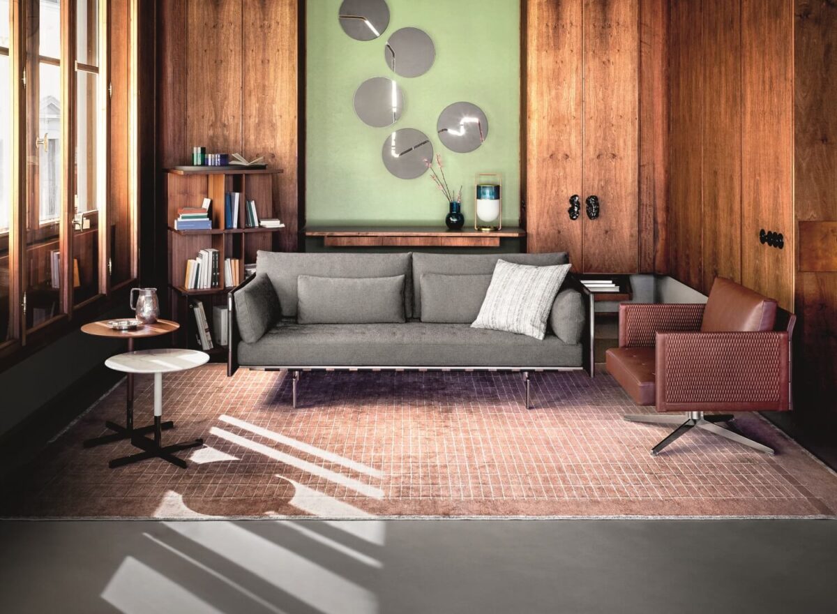Poltrona Frau Chado Rug Copper LIFESTYLE 001