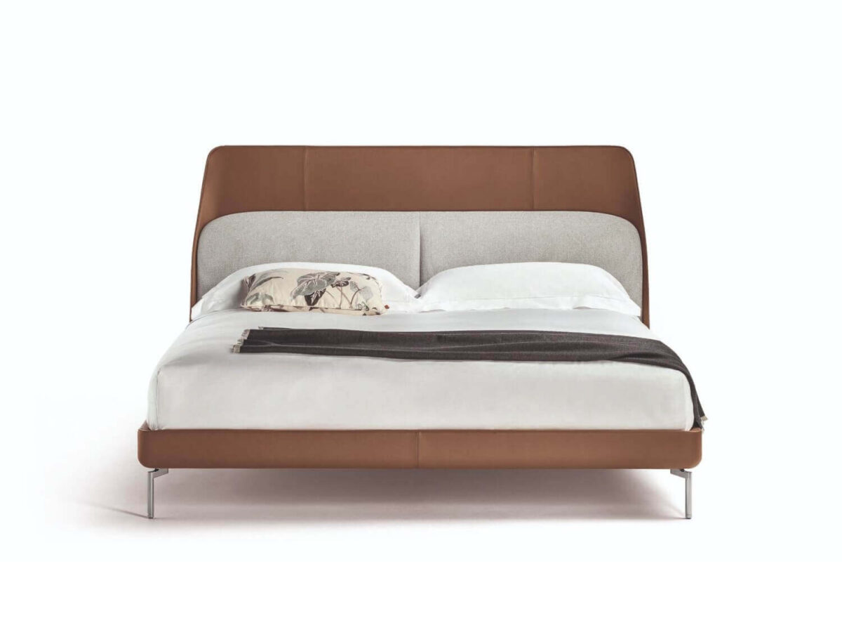 Poltrona Frau Coupe Bed fabric headboard STILL LIFE 001
