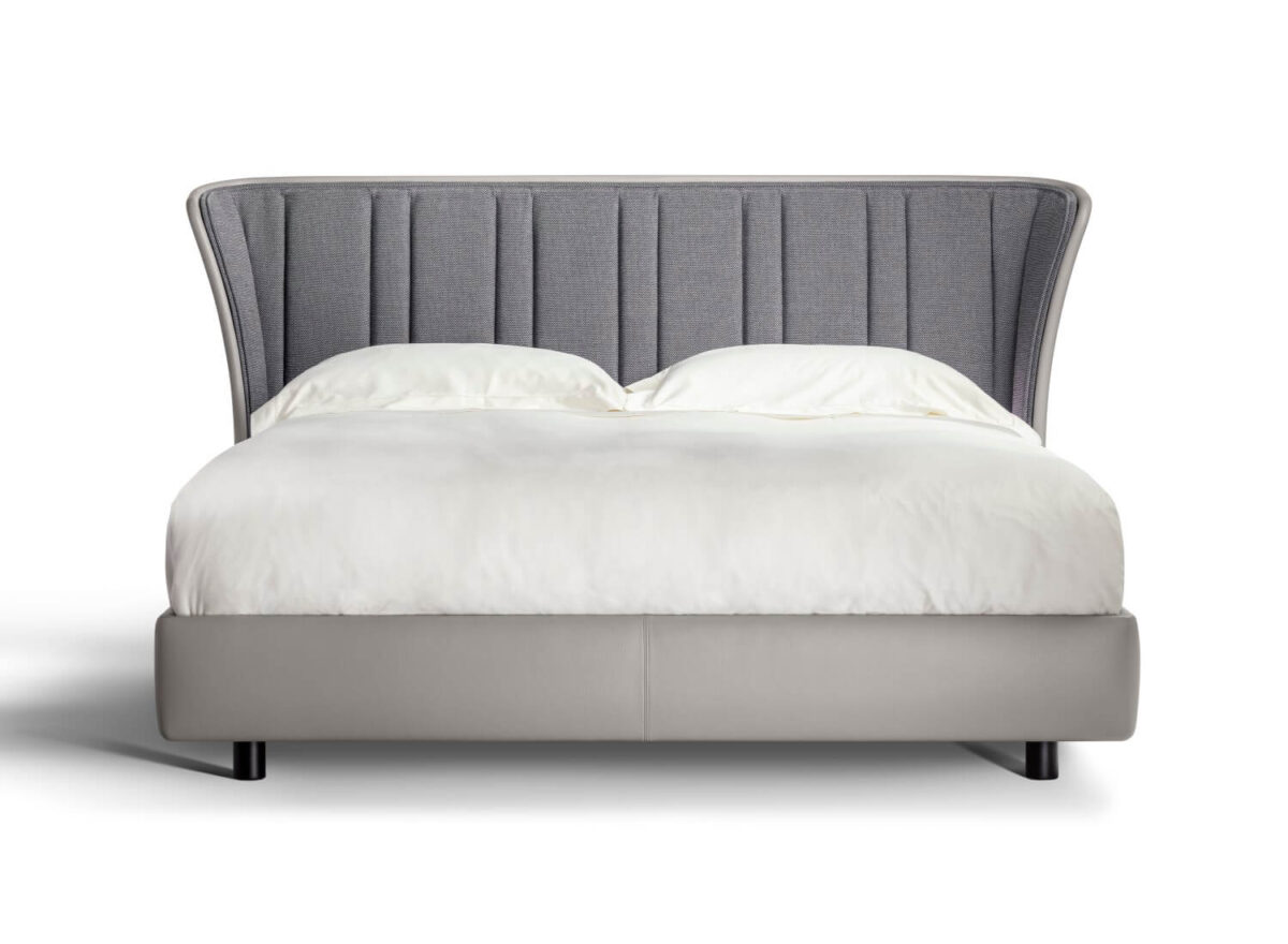 Poltrona Frau Lola Darling Bed with fabric headboard STILL LIFE 001