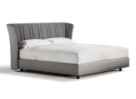 Poltrona Frau Lola Darling Bed with fabric headboard STILL LIFE 002