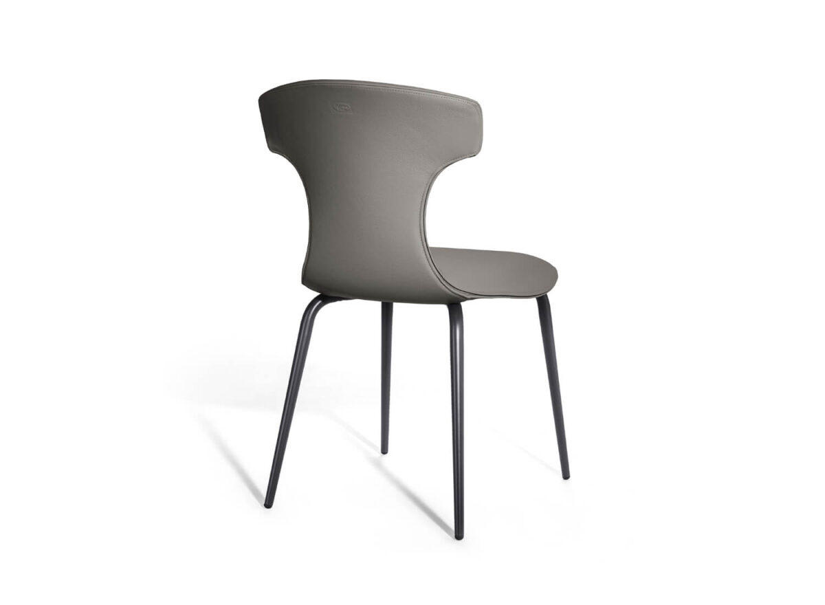 Poltrona Frau Montera Mas Metal Leg Dining Chair STILL LIFE 005