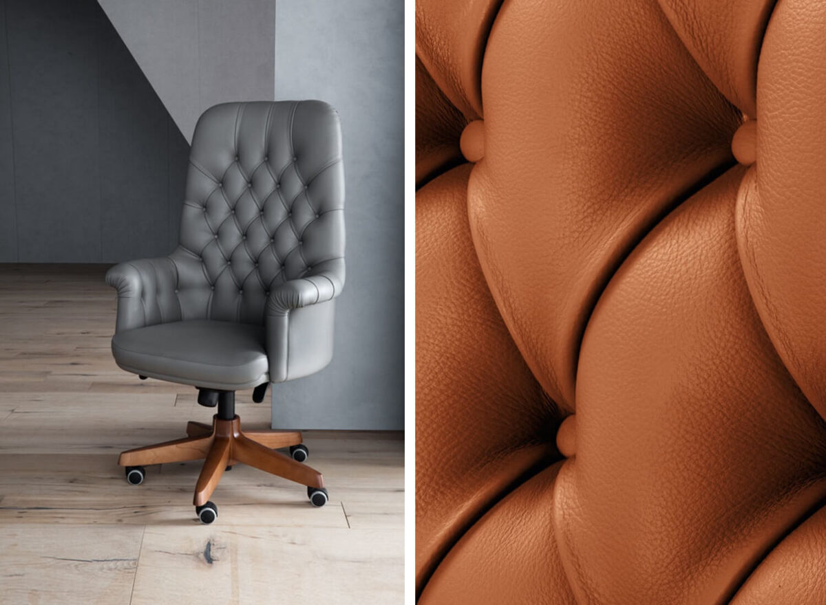 Poltrona Frau Oxford President Desk Chair LIFESTYLE 001