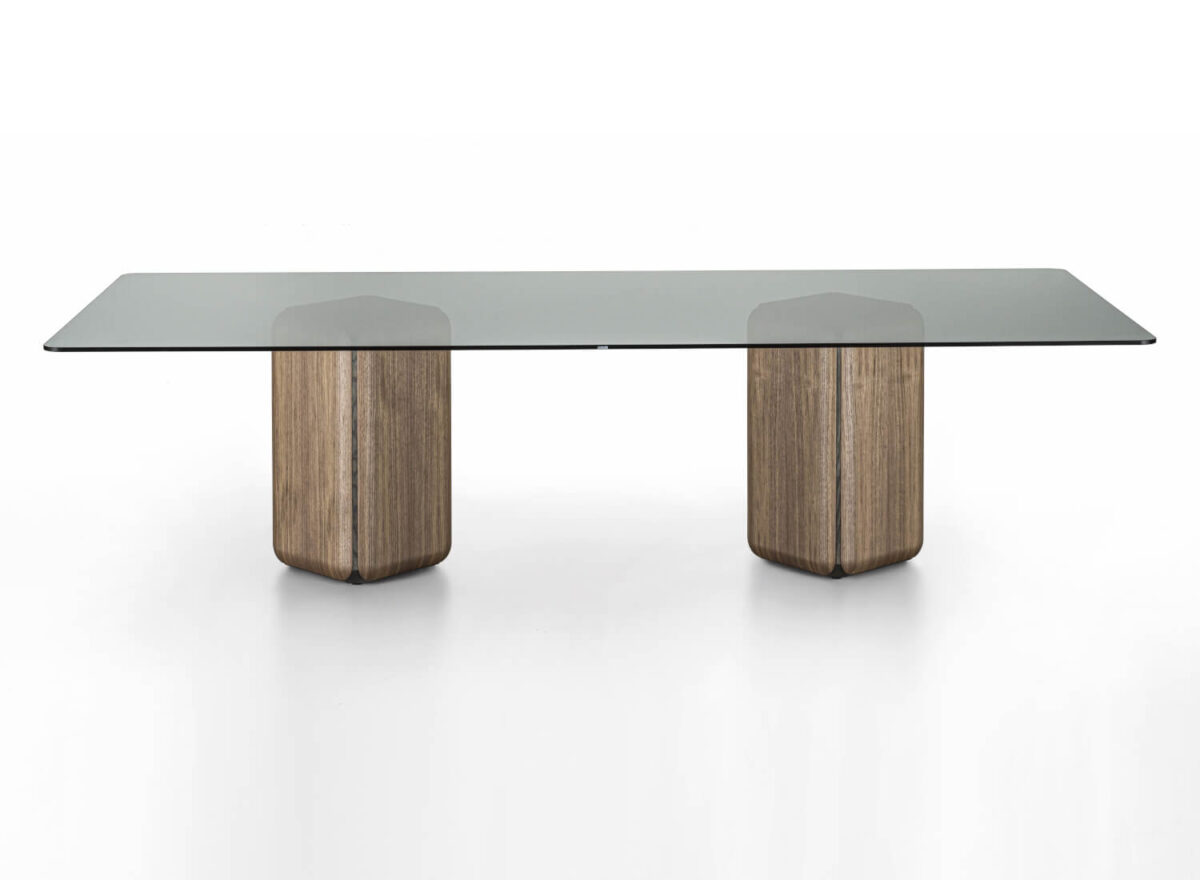 Porada Bay Glass Dining Table STILL LIFE 002