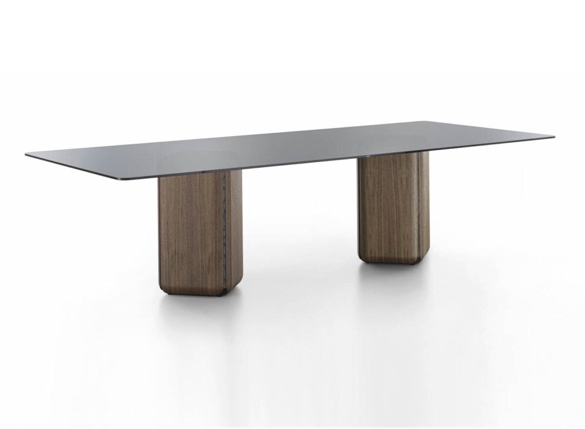 Porada Bay Glass Dining Table STILL LIFE 003