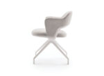 Flexform Alma Aluminium Base Indoor Dining Armchair STILL LIFE 03