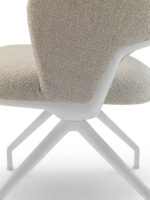 Flexform Alma Aluminium Base Indoor Dining Armchair STILL LIFE 07