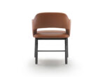 Flexform Alma Indoor Dining Armchair with Armrest STILL LIFE 005