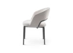Flexform Alma Metal Base Indoor Dining Armchair STILL LIFE 03