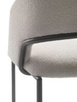 Flexform Alma Metal Base Indoor Dining Armchair STILL LIFE 07