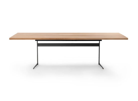 Flexform Fly Wood Outdoor Dining Table STILL LIFE 01