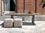 Flexform Monreale Outdoor Dining Table LIFESTYLE 001
