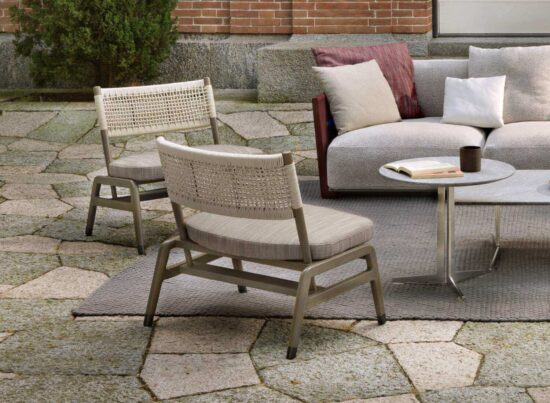 Flexform Outdoor Ortigia Lounge Chair LIFESTYLE 001