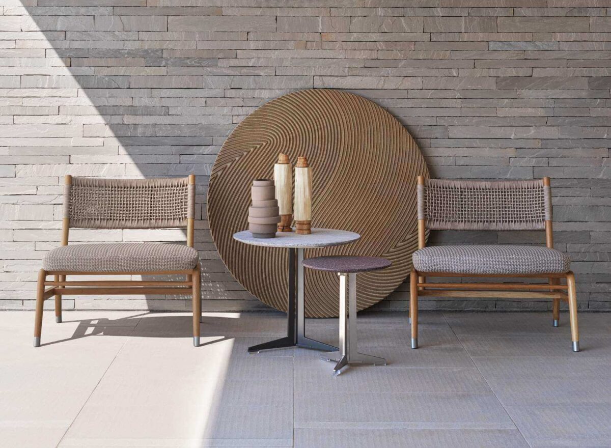 Flexform Outdoor Ortigia Lounge Chair LIFESTYLE 003