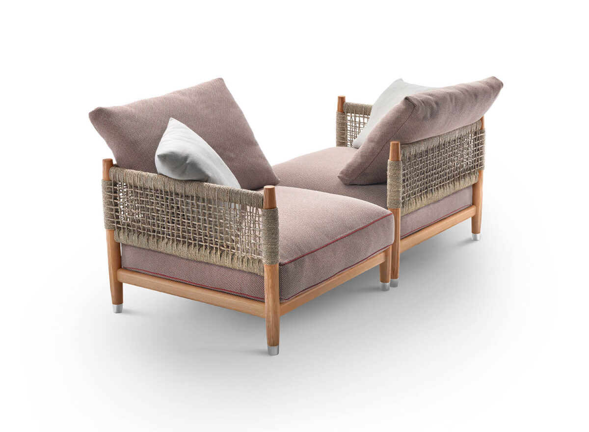 Flexform Parker Outdoor Armchair STILL LIFE 04