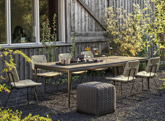 Flexform Pico Outdoor Dining Table LIFESTYLE 01