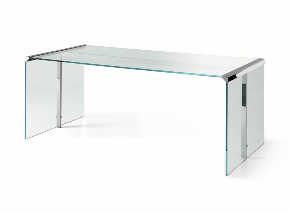 Gallotti Radice President Glass Desk STILL LIFE 001
