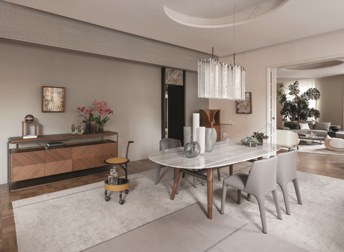 Giorgetti Ago Marble Dining Table LIFESTYLE 001