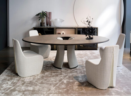 Giorgetti Enso Dining Table LIFESTYLE 001