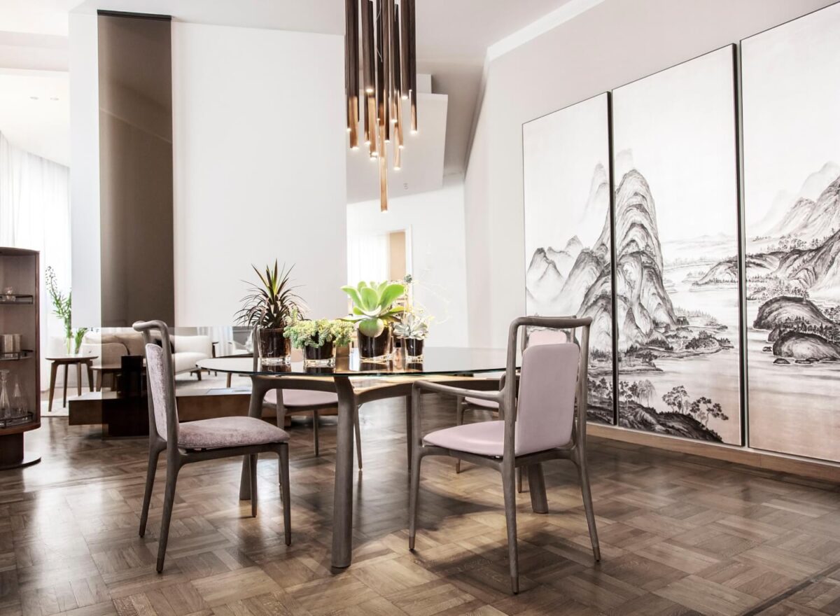 Giorgetti Ibla Dining Armchair LIFESTYLE 001