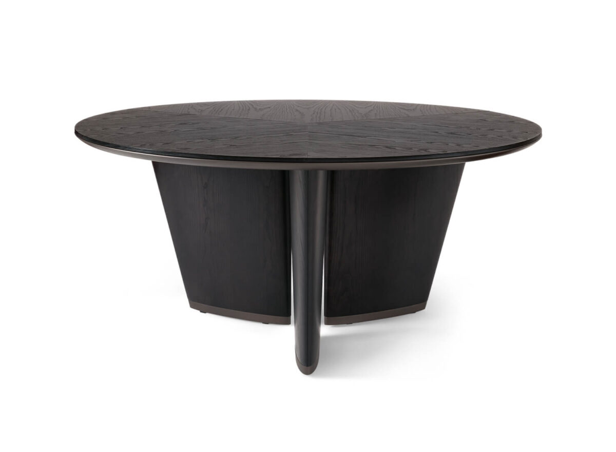 Giorgetti Mistral Round Wood Dining Table STILL LIFE 001