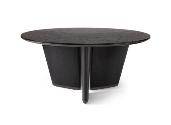 Giorgetti Mistral Round Wood Dining Table STILL LIFE 001