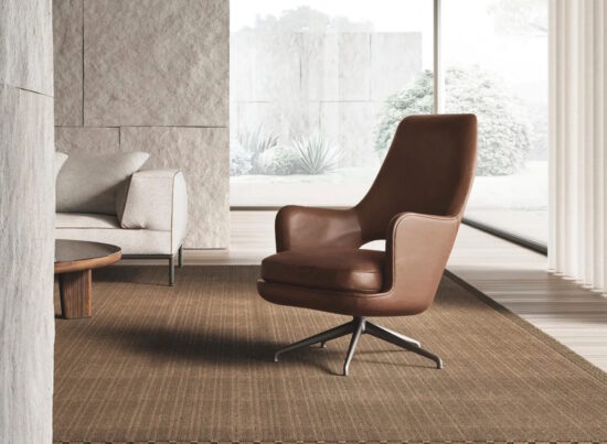 Flexform Eliseo Swivel Bergere LIFESTYLE 001