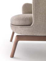 Flexform Eliseo Wood Base Armchair STILL LIFE 08