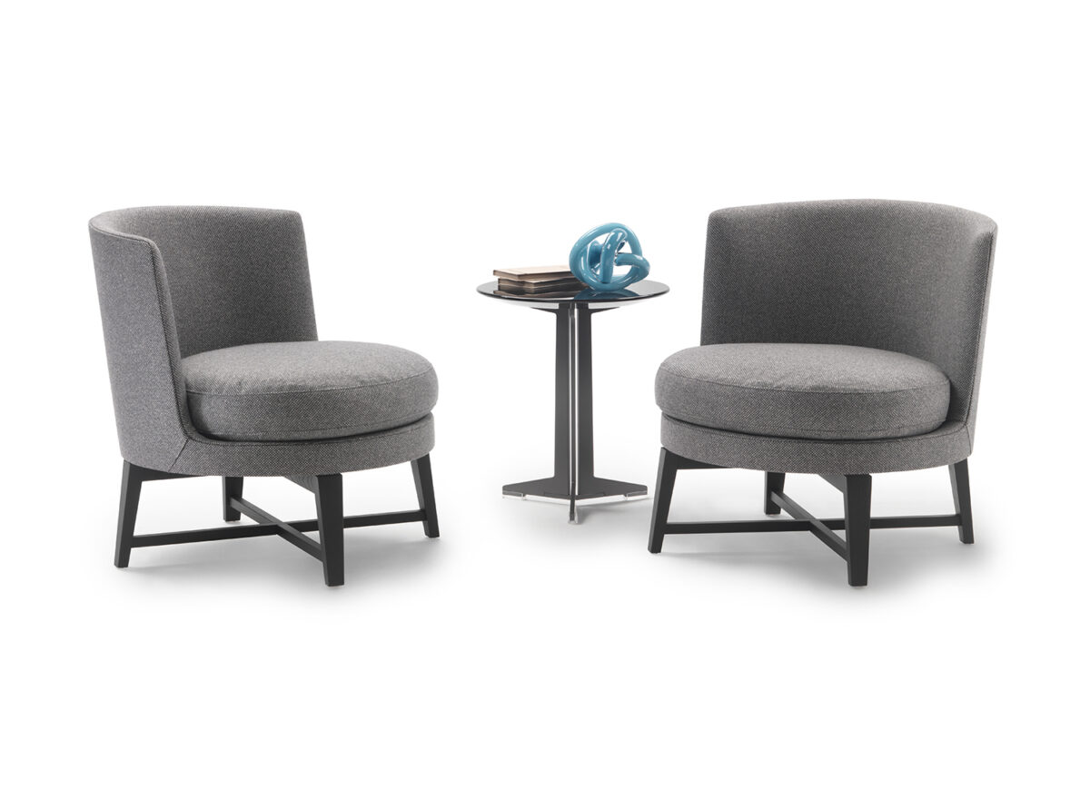 Flexform Feel Good Wood Leg Indoor Armchair STILL LIFE 0004