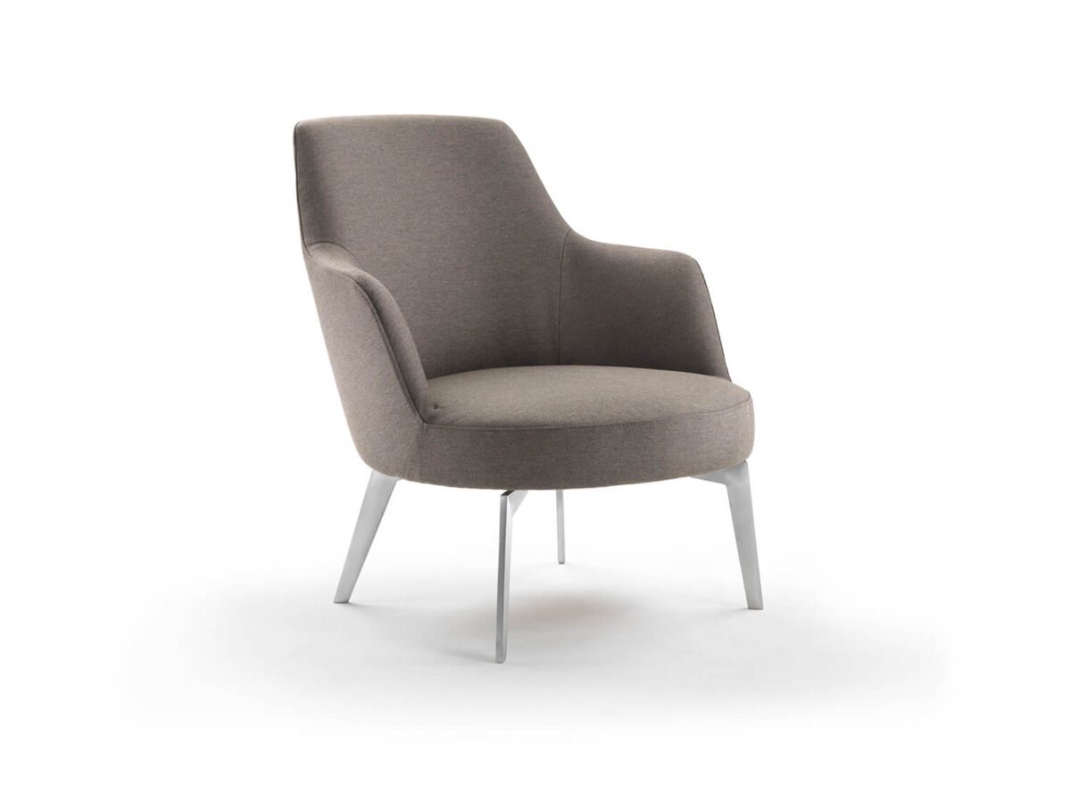 Flexform Hera Armchair Metal Leg LIFESTYLE 25 002