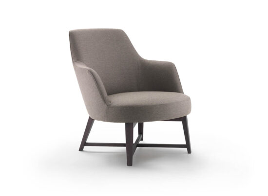 Flexform Hera Wood Leg Indoor Armchair STILL LIFE 01